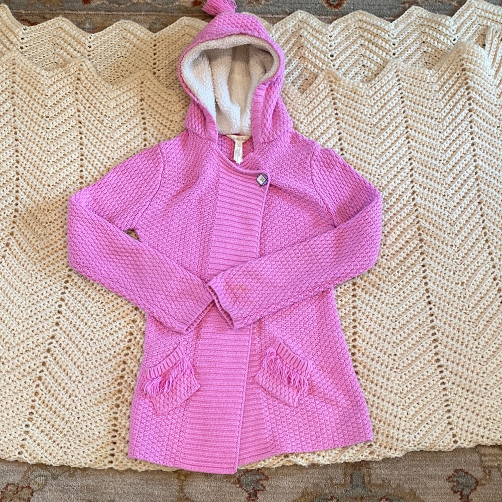 Matilda Jane 8 pink sweater